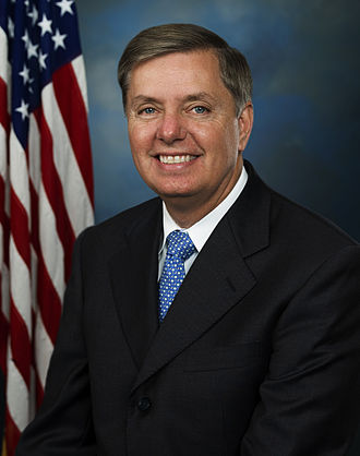 南卡羅來納州聯邦參議員葛蘭姆（Lindsey Graham）。 圖：翻攝維基百科