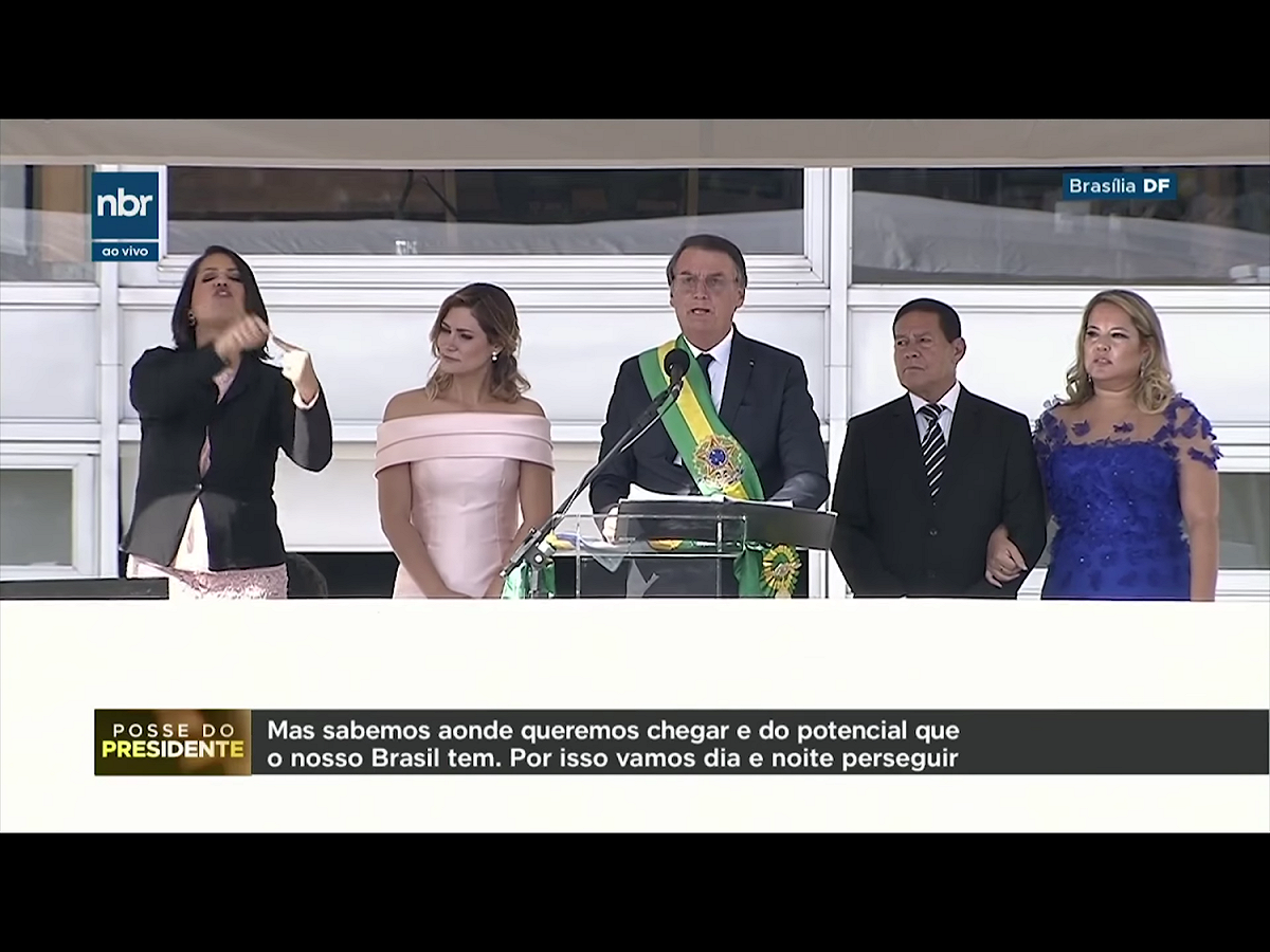 巴西極右派新總統波索納洛（Jair Bolsonaro）今天在就職演說呼籲「社會與行政、立法、司法部門達成真正的全國協議」，在「沒有意識型態偏見下」，振興拉丁美洲最大經濟體巴西了無生氣的經濟。 圖：翻攝自Youtube