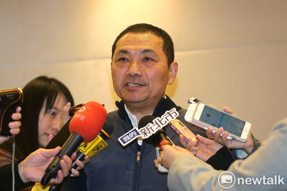 侯友宜表示只要是對新北市、對市政建設有幫助的，他都會去參與、溝通。 圖：林昀真/攝