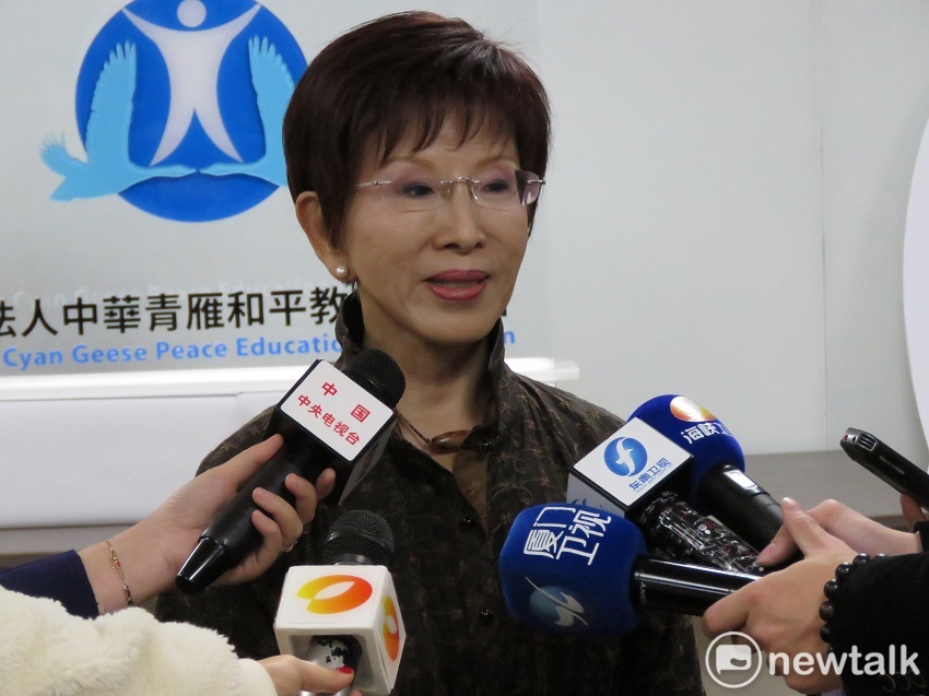 國民黨前主席洪秀柱表示應理解俄羅斯出兵動機，引發爭議。 圖：新頭殼資料照