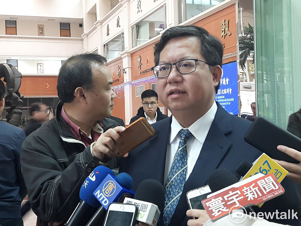 鄭文燦認為選務安排需要用智慧周延考慮，並不適合用喊話的方式來決定參選人選。 圖：林昀真／攝