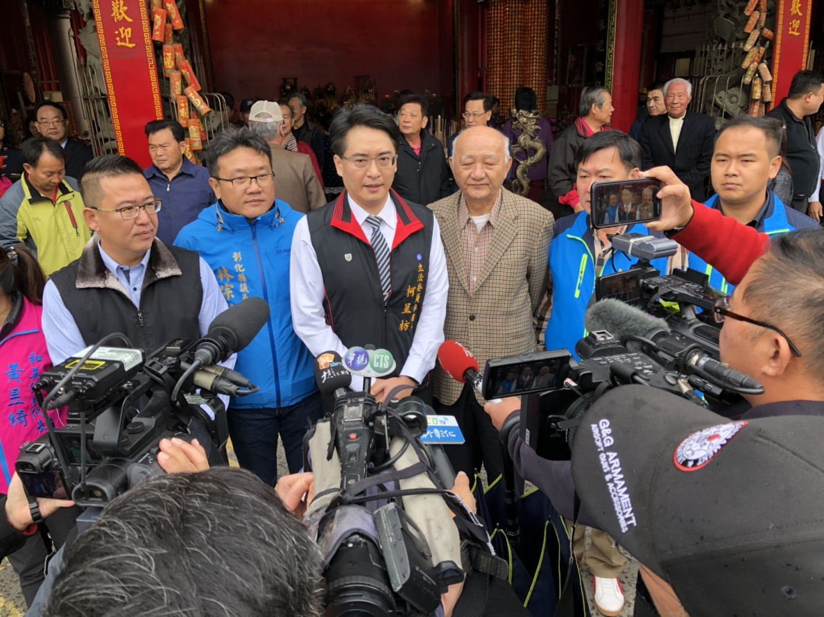 前彰化縣副縣長、現任勞動部雲嘉南分署長柯呈枋宣布爭取國民黨提名，投入立委補選。 圖/柯呈枋辦公室提供