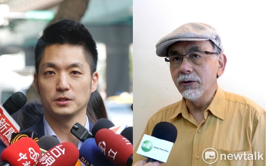 國民黨立委蔣萬安於政論節目中肯定蔡英文四個必須，引發諸多討論，針對其此項言論，民進黨大老林濁水表示稱許。 圖：新頭殼合成