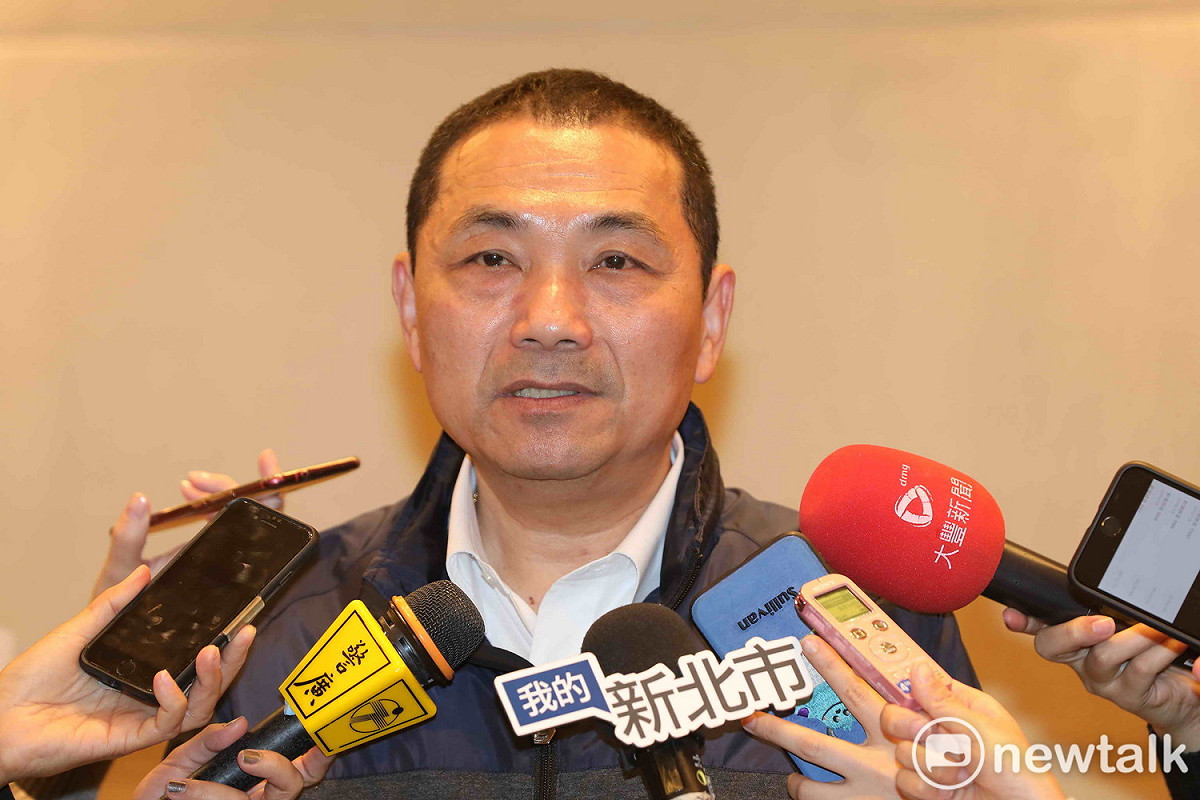 侯友宜表示將參加吳敦義便當會、國民黨中常會，聽聽大家的意見。 圖：王峻昌/攝