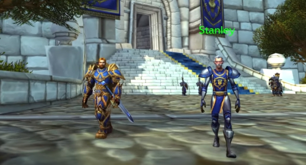 《魔獸世界》官方為緬懷史丹˙李，打造出專屬NPC。 圖：翻攝自Wowhead