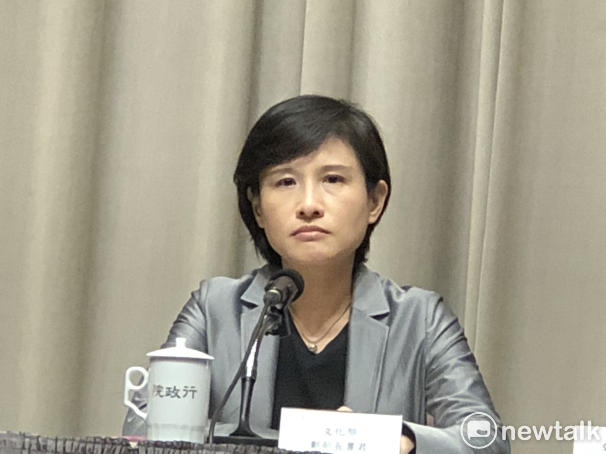 行政院院會今（10）天通過文化部提報的「文化基本法」草案。 圖：謝莉慧/攝