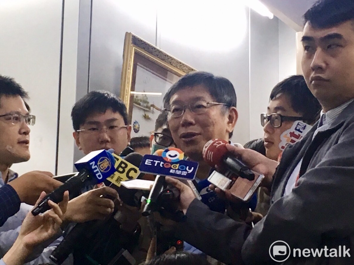 台北市長柯文哲。 圖 : 周煊惠 / 攝