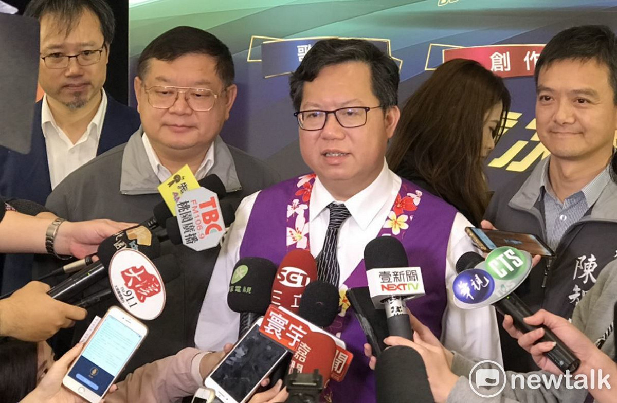 鄭文燦表示蘇貞昌是走正道做實事的人，重接閣揆一定可以讓執政更接地近，更貼近人民。  圖：林昀真／攝
