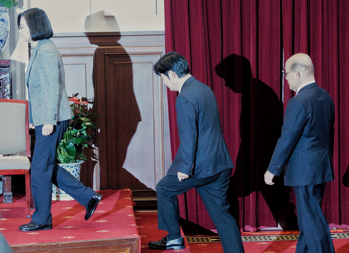 行政院長賴清德今天率領內閣總辭，結束了他將近500天的施政，總統蔡英文宣布由蘇貞昌回鍋組閣。 圖/張良一攝