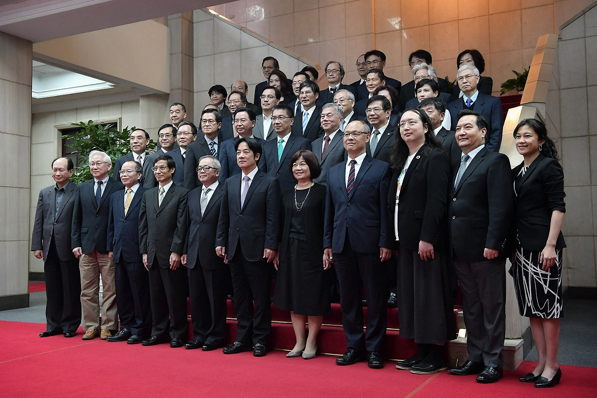 行政院長賴清德今（11）天率內閣總辭。 圖：行政院提供