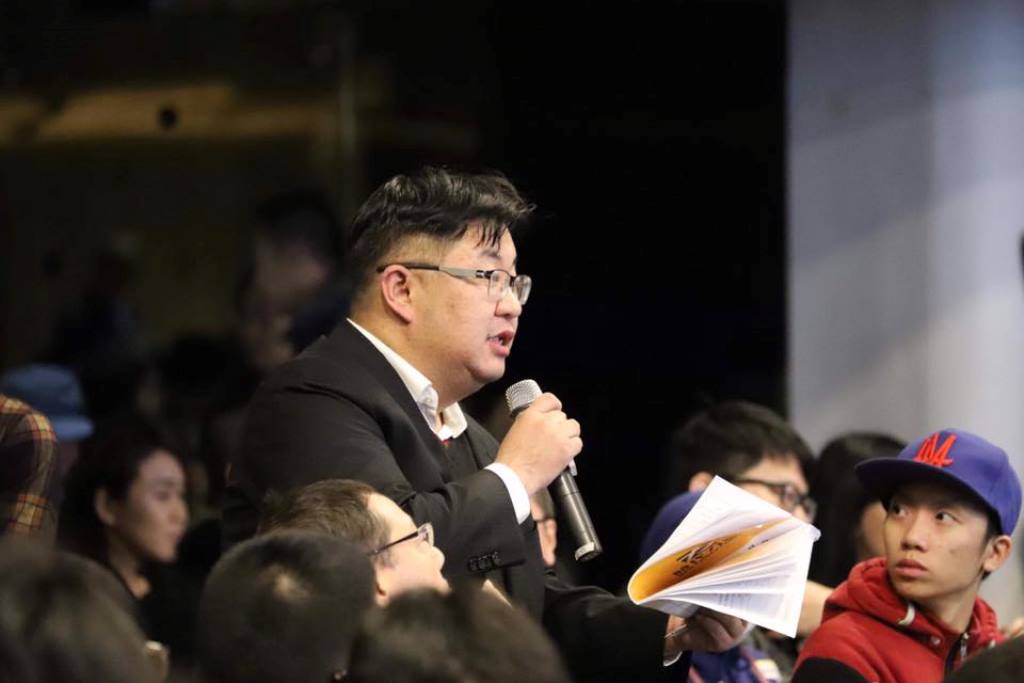 時代力量胡博硯受訪表示，這次全黨集中力量，輔選彰化立委補選的楊澤民博士，他個人不排除投入2020立委選舉。 取自胡博硯臉書
