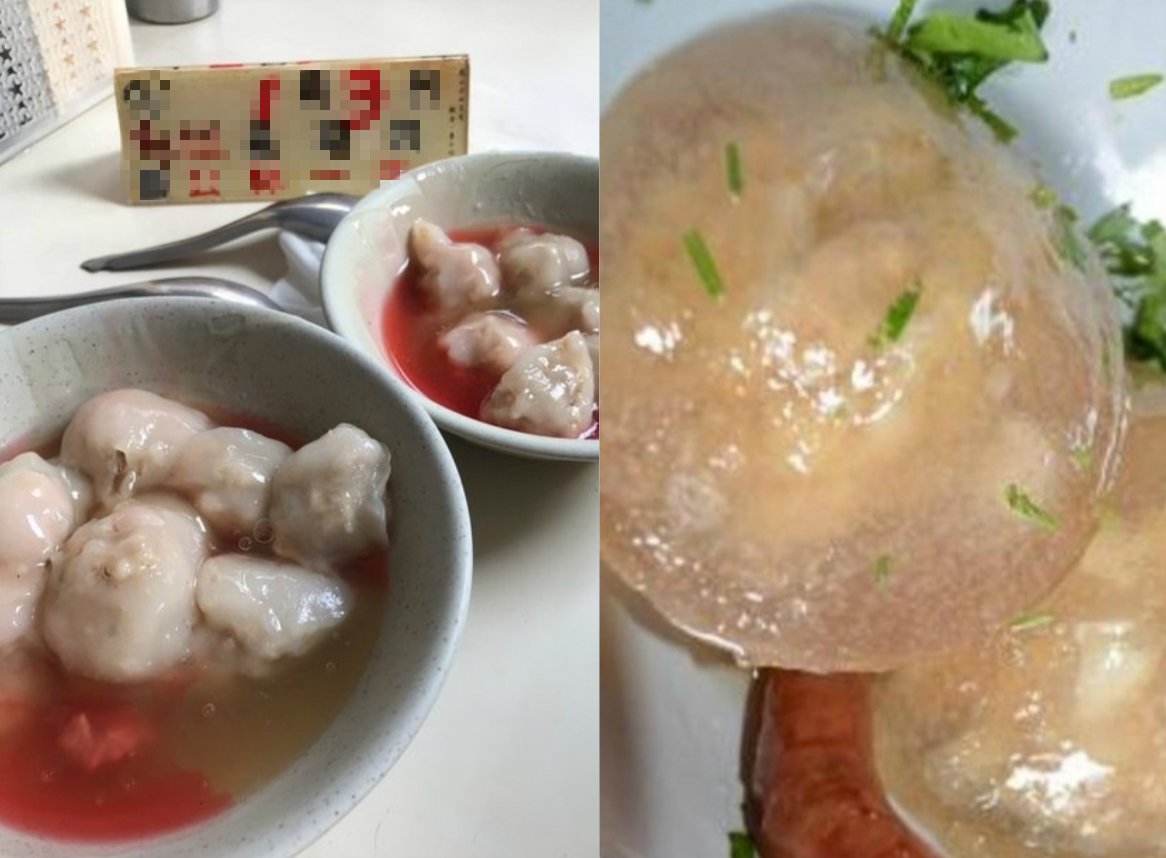一名網友在 PTT 「八卦版」好奇詢問，肉圓該吃「炸的」還是「蒸的」，引發熱議。 合成圖／翻攝自 PTT 、 NOWnews 資料照