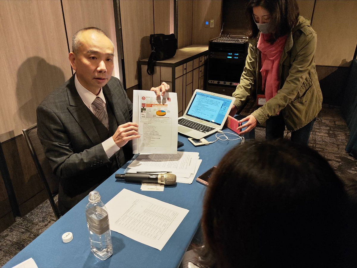 揭發大同董事會違法背書，會計界柯南巫鑫「被請辭」大同校友會理事長。 圖：巫鑫提供