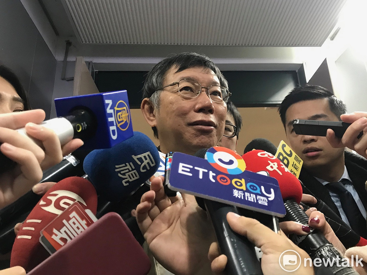 台北市長柯文哲。 圖 : 周煊惠 / 攝