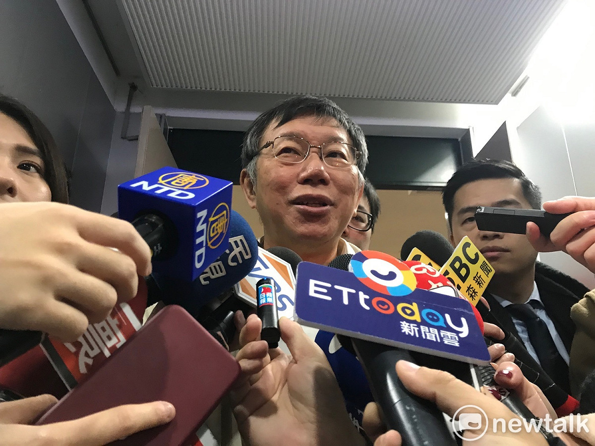 台北市長柯文哲。 圖 : 新頭殼資料照