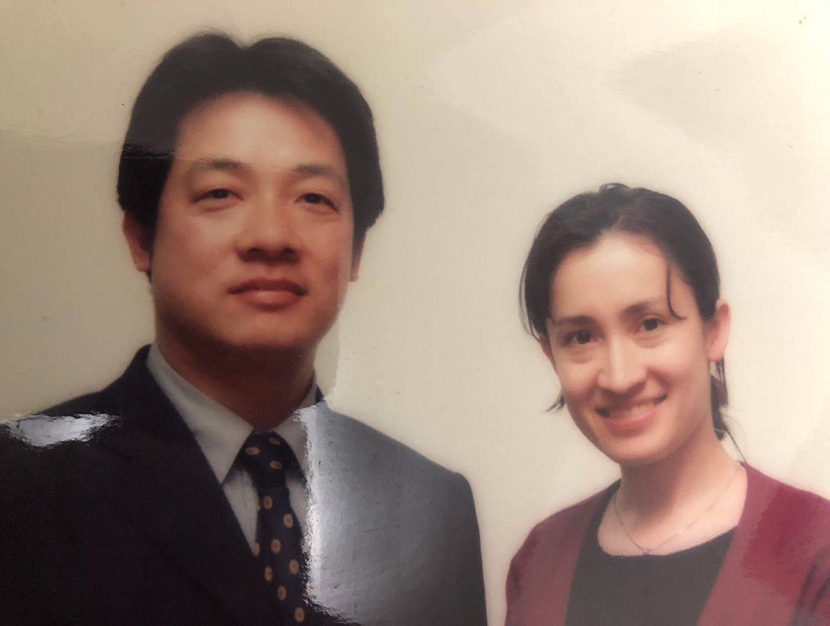 賴清德與蕭美琴十多年前的合照曝光。 圖：翻攝自蕭美琴臉書
