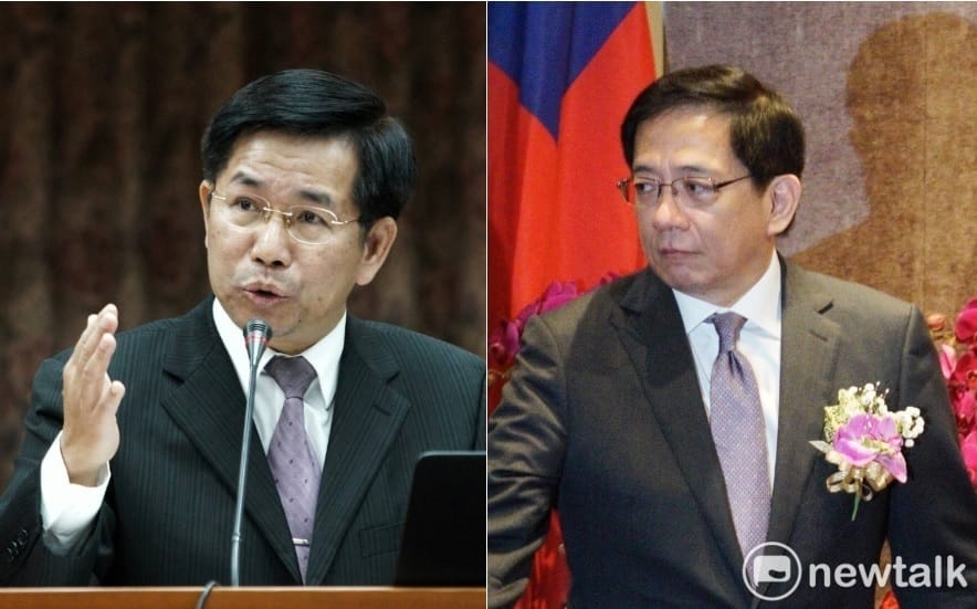 台大校長管中閔今(15)因過去擔任學校主管及政府部門任職時，在外違法兼職遭監院彈劾，對此，教育部長潘文忠表示，尊重監院職權。 圖：新頭殼合成