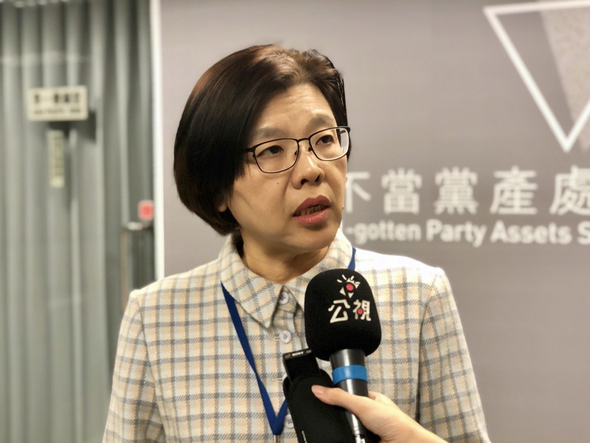最高行政法院今天駁回黨產會針對國民黨舊中央黨部出售案提出的抗告案，黨產會晚間表示，將嚴重影響執行轉型正義等相關事務。圖為黨產會發言人施錦芳。 圖 : 黨產會/提供