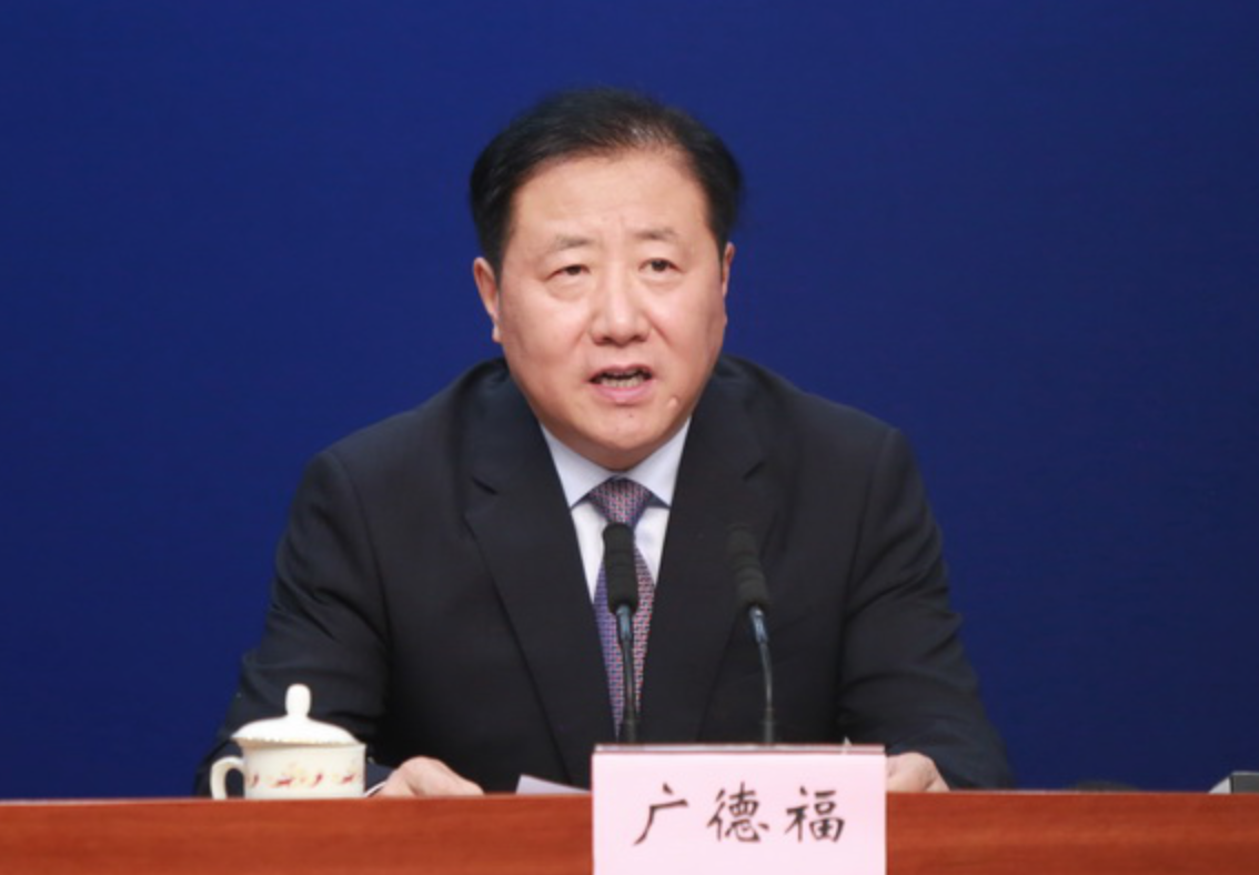 中華人民共和國農業農村部發言人廣德福。 圖：取自中國國務院新聞辦公室/官網