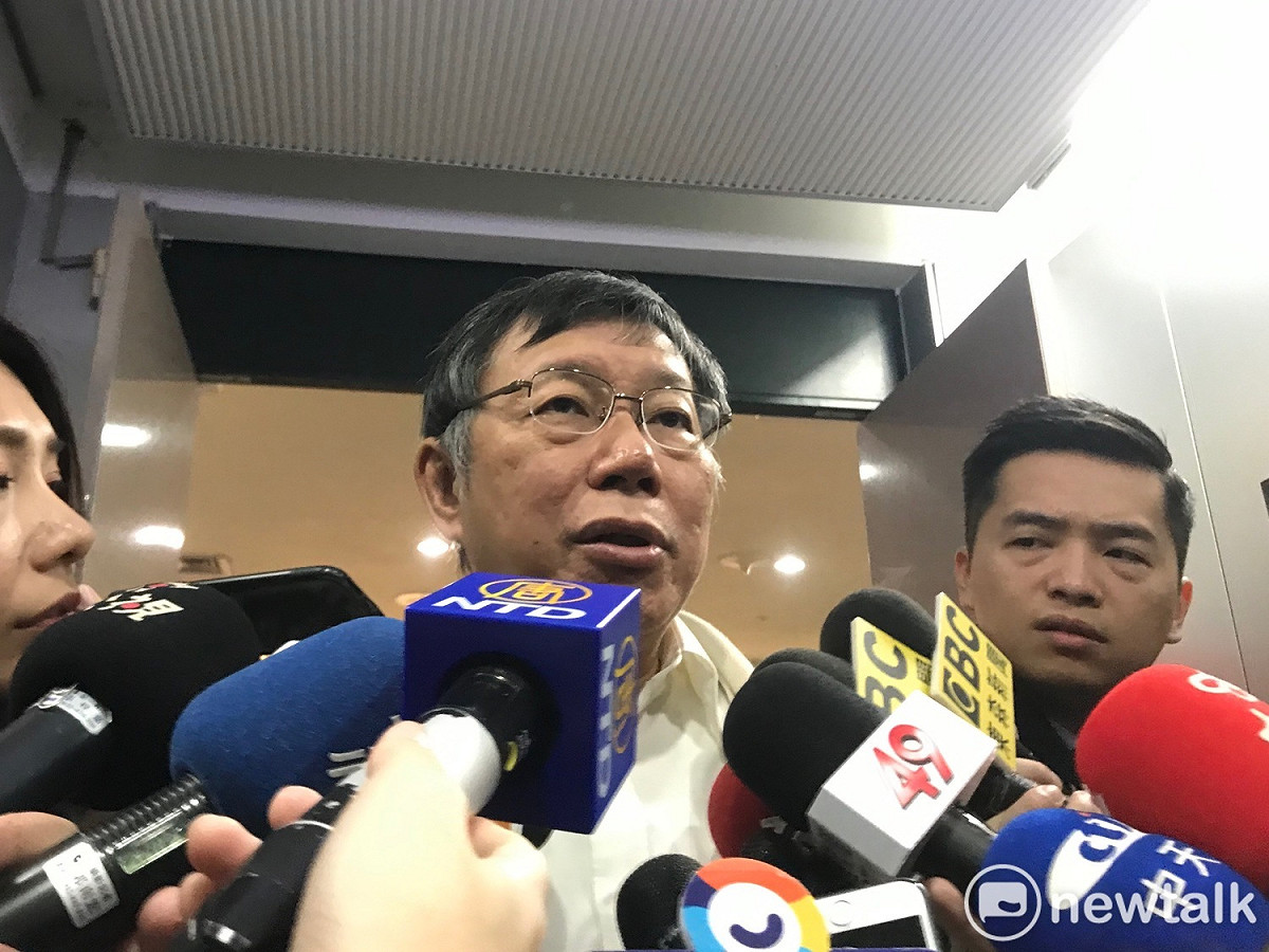 台北市長柯文哲。 圖：新頭殼資料照