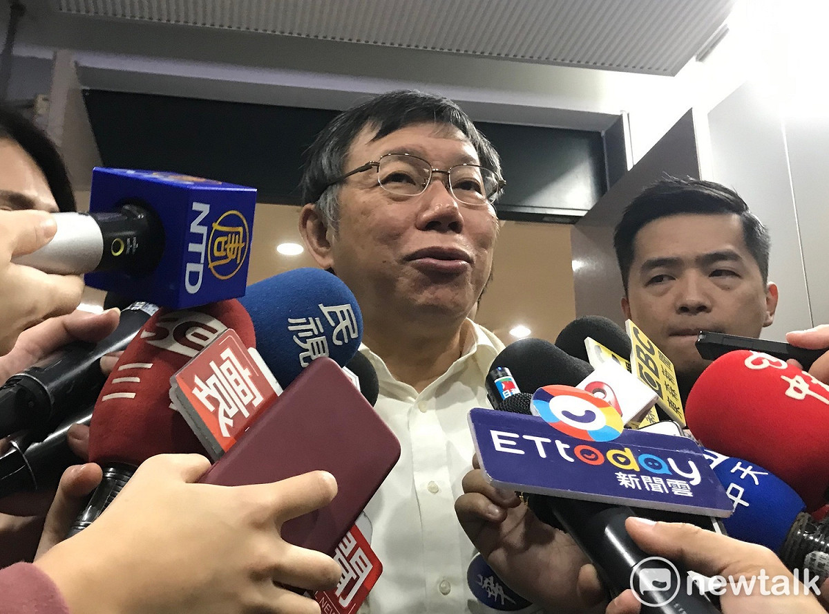 台北市長柯文哲。 圖 : 新頭殼資料照