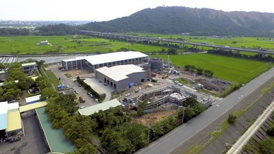 台中市外埔綠能生態園區。 圖：取自 台中市政府官網