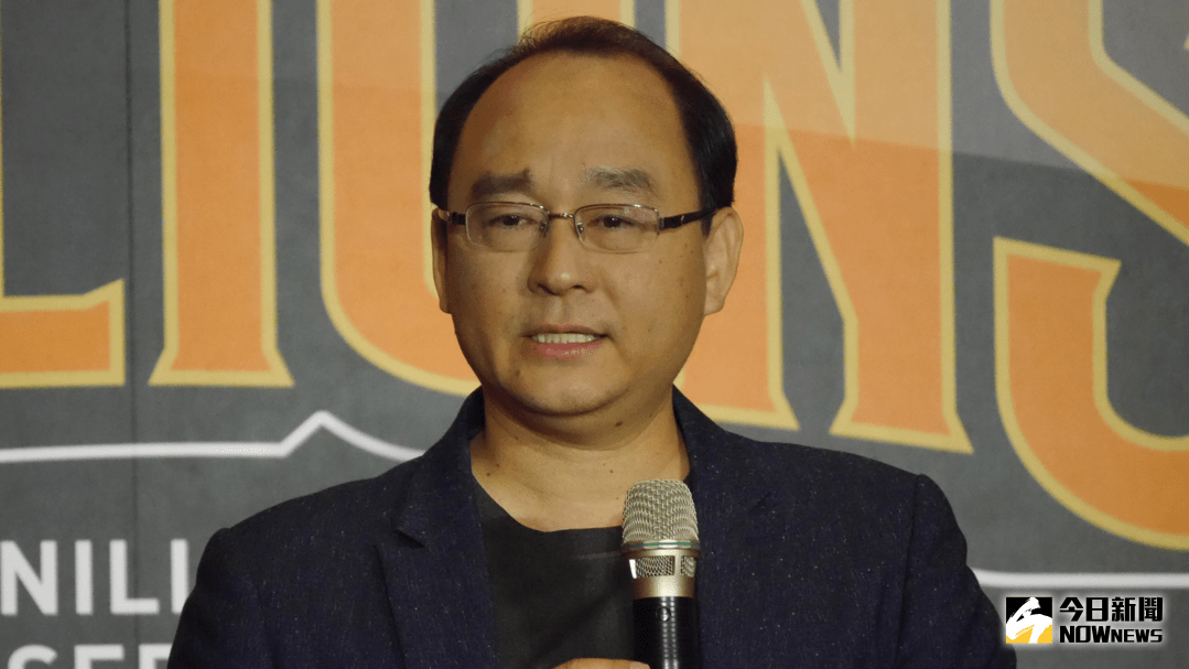 統一獅領隊蘇泰安。
 圖／吳政紘攝