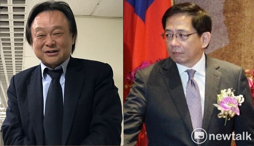 民進黨台北市議員王世堅質疑台大校長管中閔，在白天擔任政府官員，晚上卻又當起「暗黑忍者」匿名寫社論用媒體與論影響、擴充自己職權，心態可議。 圖：新頭殼合成