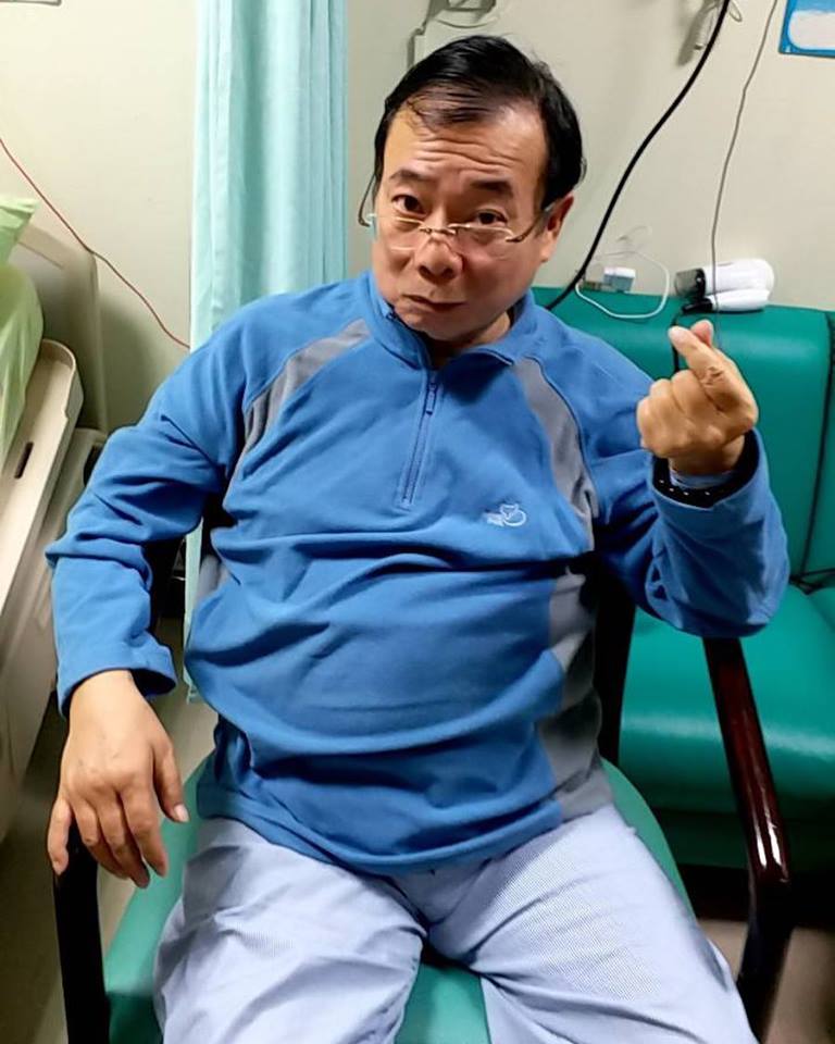 廖峻今晚在臉書Po文寫道：「謝謝大家關心，我很好喔。目前休養中，別擔心」 圖：廖峻臉書／翻攝