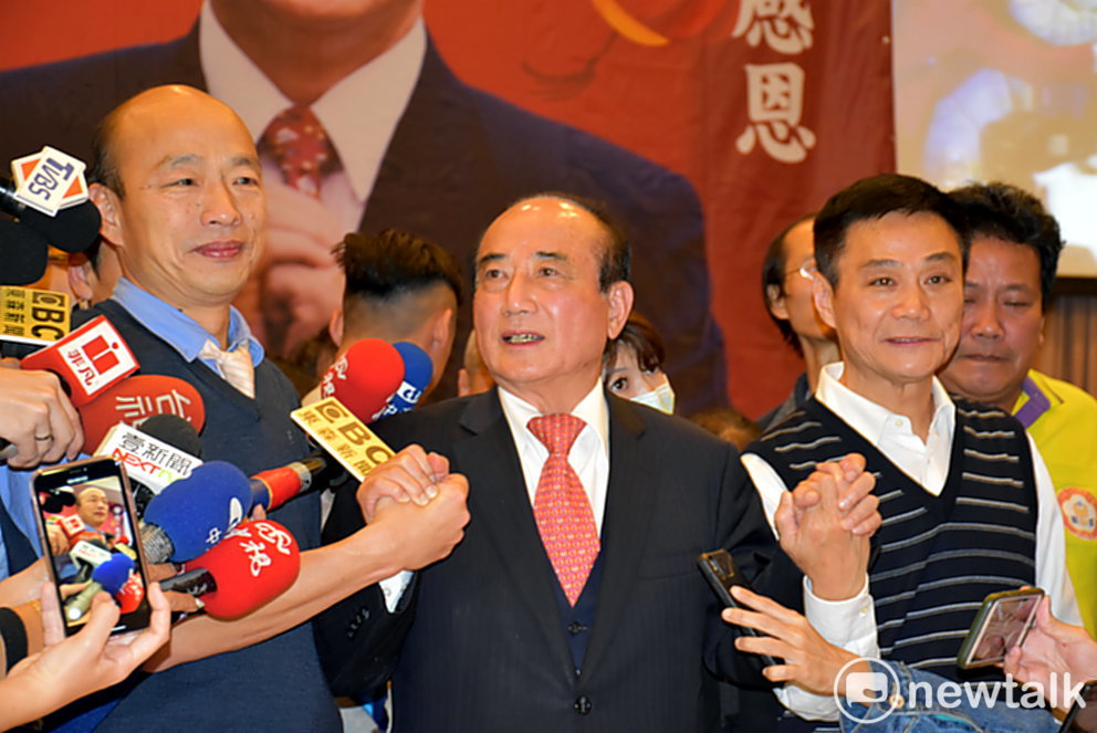 前立法院長王金平今天大讚韓國瑜，說他「未來一定是大家看好的國家領導人」。 圖：孫家銘／攝（資料照片）