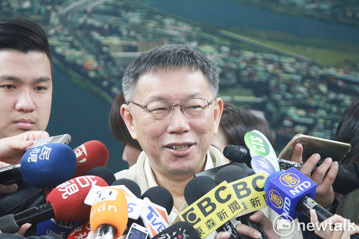 台北市長柯文哲。 圖 : 周煊惠 / 攝