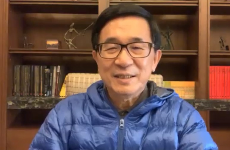 前總統陳水扁在臉書重提，當年馬英九邀請暴力人士蘇安生出席國慶典禮。 圖：翻攝自YonGe Chen臉書