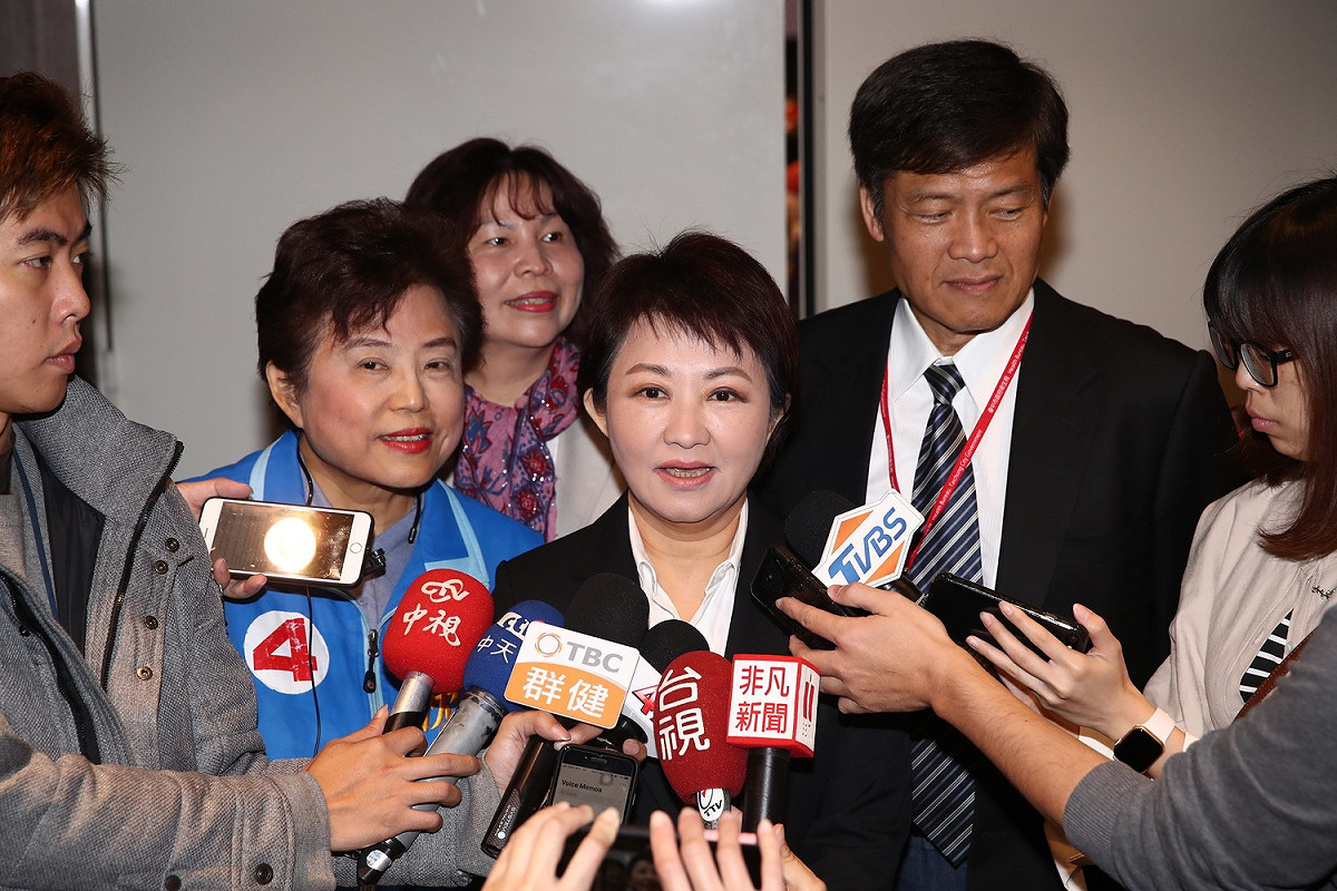 台中市長盧秀燕今(19) 日上午指出，山手線原由林部長在擔任台中市長任內的市府團隊所擬定。 圖 : 台中市政府/提供
