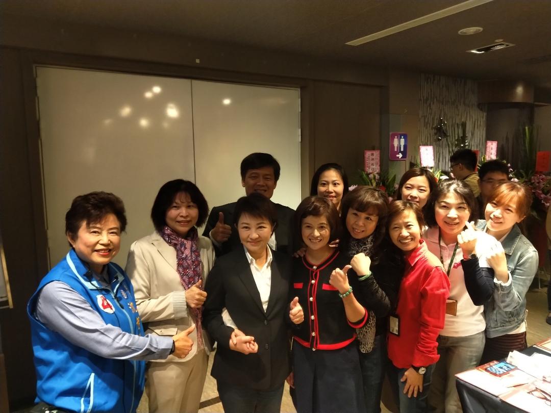 沈智慧希望選民力挺她，進入立法院幫盧秀燕市長的忙。 圖：沈智慧競選總部/提供