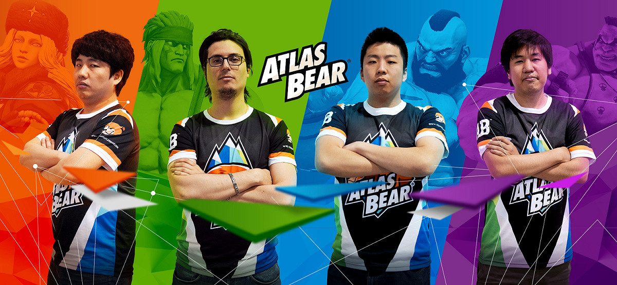 印尼戰隊Atlas bear解散，今年卡盃第9「StormKUBO」（右一）慘遭失業。 圖：翻攝Atlas bear官網
