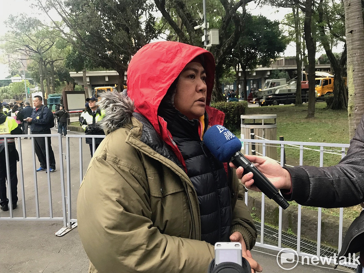 原民運動人士、歌手巴奈。 圖 : 周煊惠 / 攝