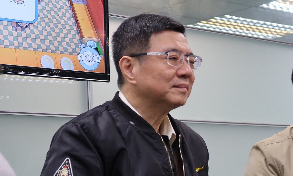 民進黨主席卓榮泰22日呼籲柯文哲多注重市政，把兩岸議題留給中央政府。 圖：林朝億/攝