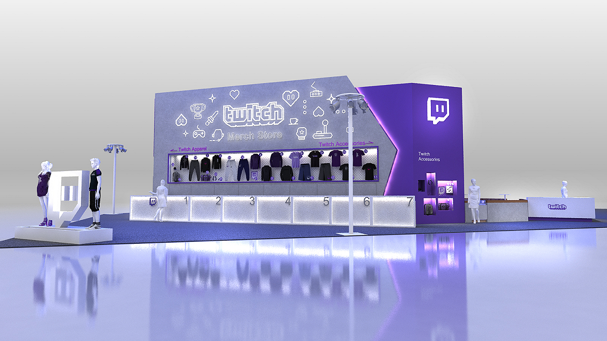 全球級遊戲實況社群平台「Twitch」今日公布了台北電玩展的攤位消息 圖：Twitch/提供