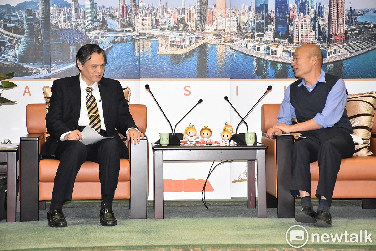 高雄市長韓國瑜訪中行程受到高度關注，陳明通昨（1）日接受廣播訪問表示「人不只是為了生活而已，人如果只求溫飽，和豬狗禽獸有什麼差別」，此言遭到各界批評。 圖：孫家銘／攝(資料照片)