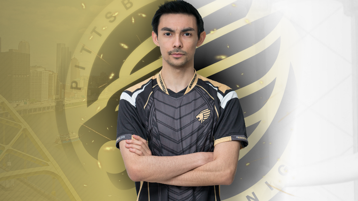 知名法師職業選手「APXVoid」在上週末的美洲區季後賽遭判決失格。 圖：翻攝Pittsburgh Knights推特