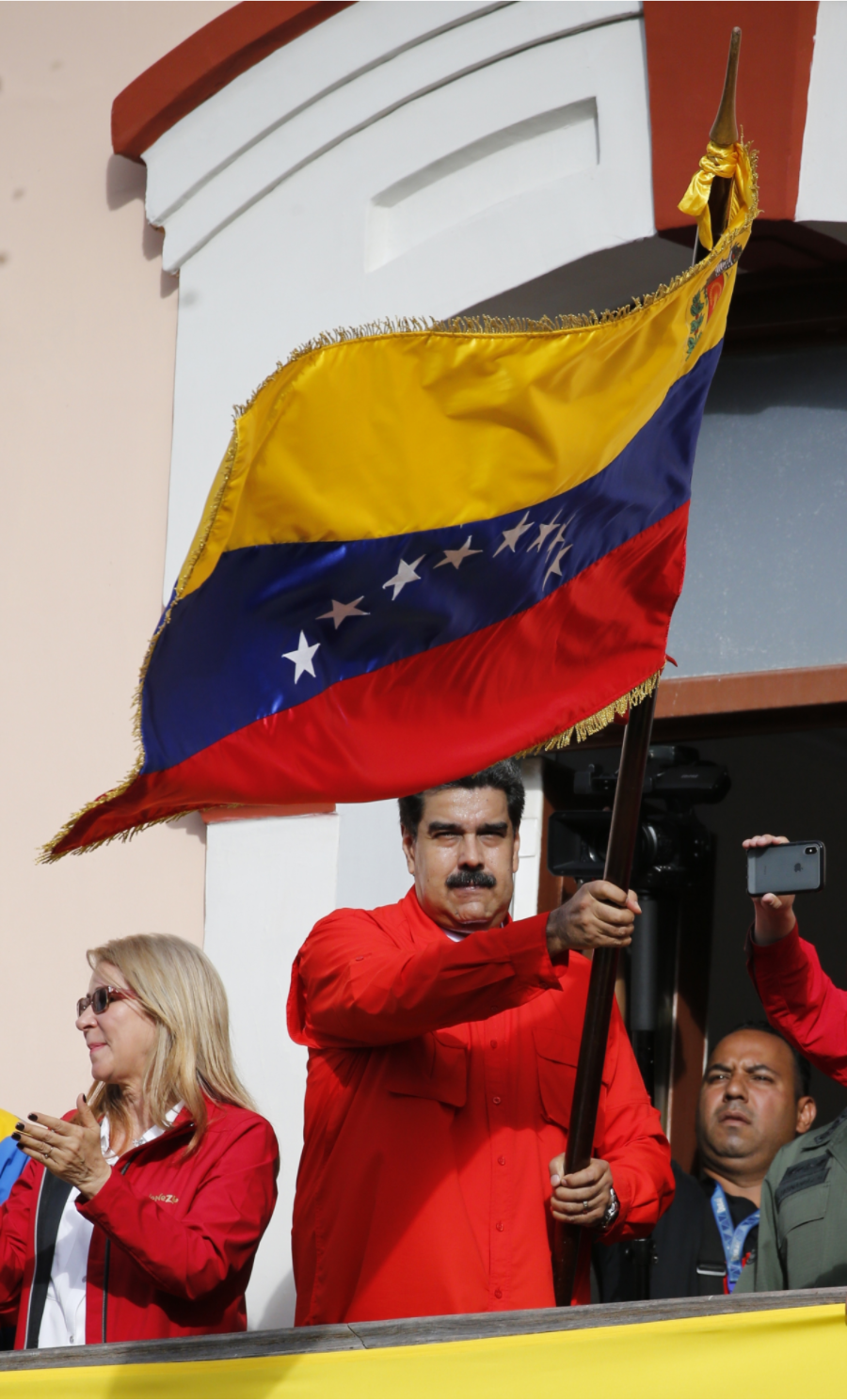 馬杜洛（Nicolas Maduro）除宣布與美國斷交，也呼籲軍方維持團結和紀律。 圖：達志影像/美聯社
