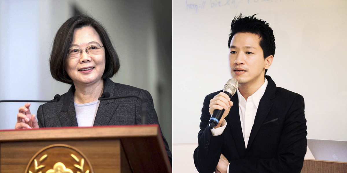 民進黨在九合一敗選後，蔡英文今（24）首度位立委候選人陳智瑋站台。 圖：新頭殼製