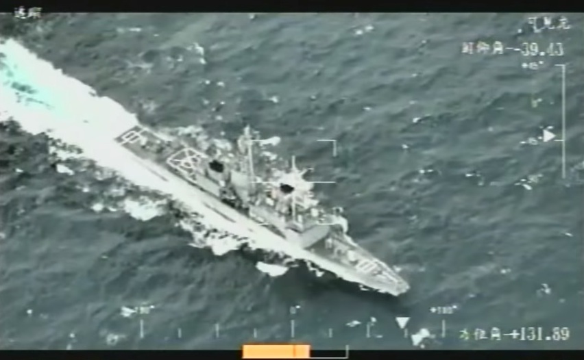 國防部24日上午首度公開國軍銳鳶無人機戰備實況。圖為銳鳶即時回傳監偵畫面。 圖：翻攝國防部發言人臉書