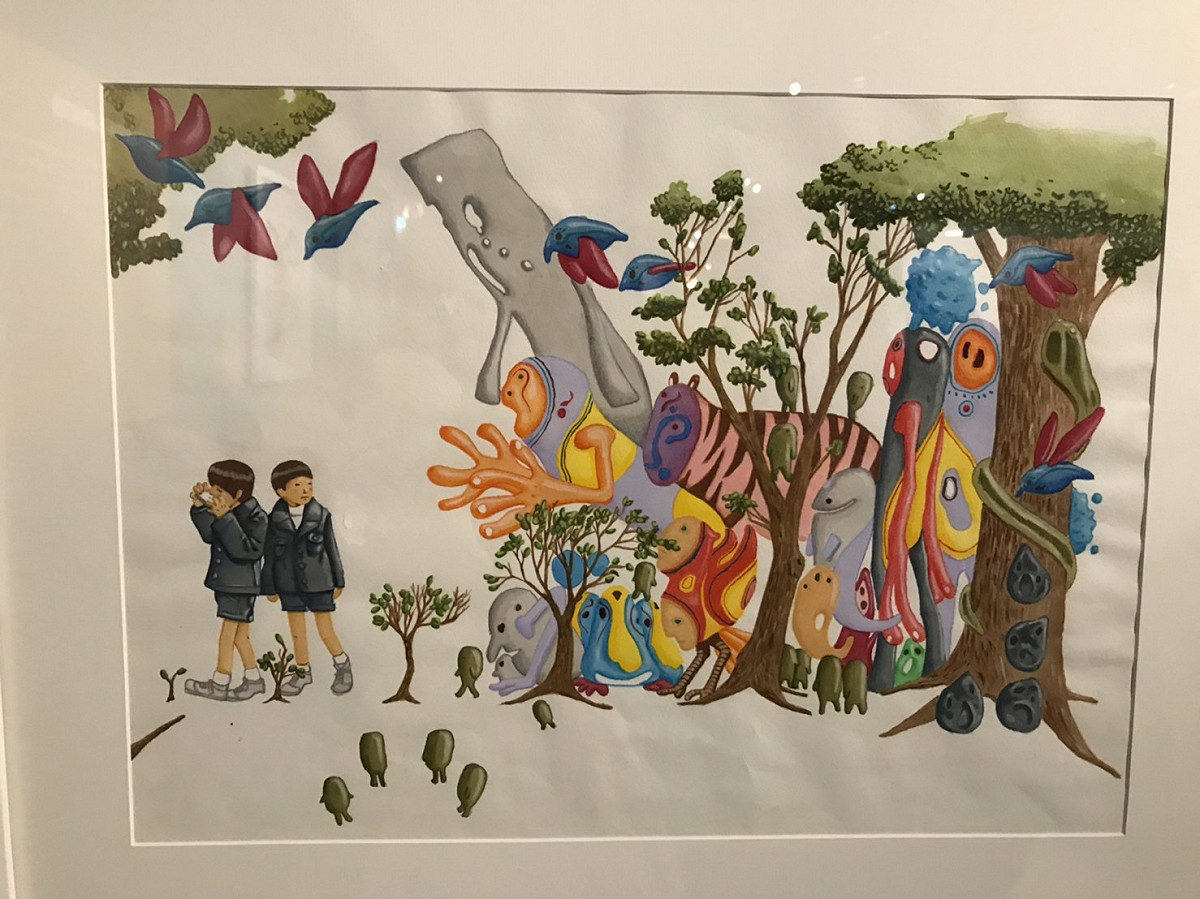 今年的最大特色是日本風。 圖/蔡筱穎攝