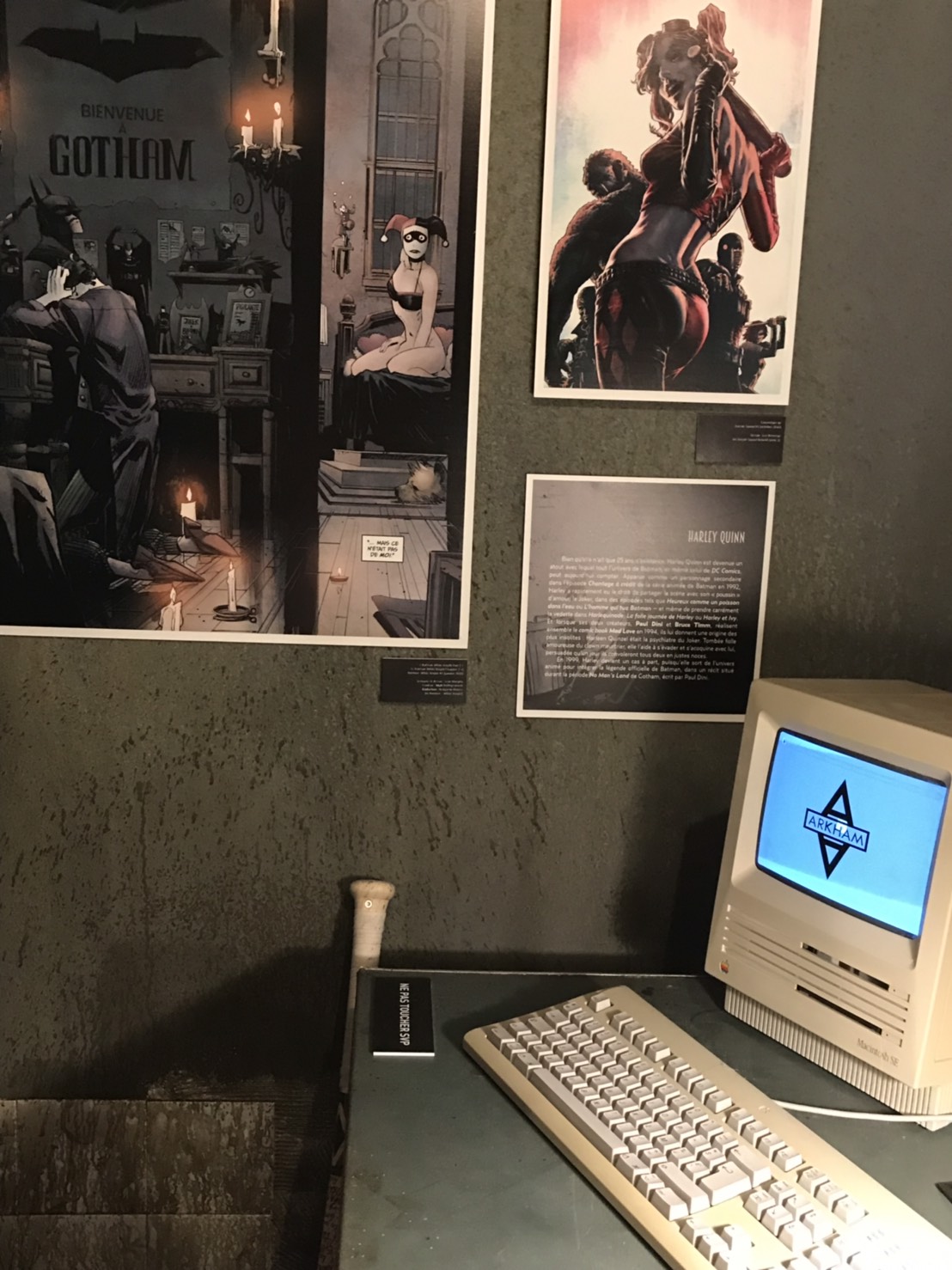 今年適逢蝙蝠俠80周年，大會也安排了蝙蝠俠的大展。 圖/蔡筱穎攝