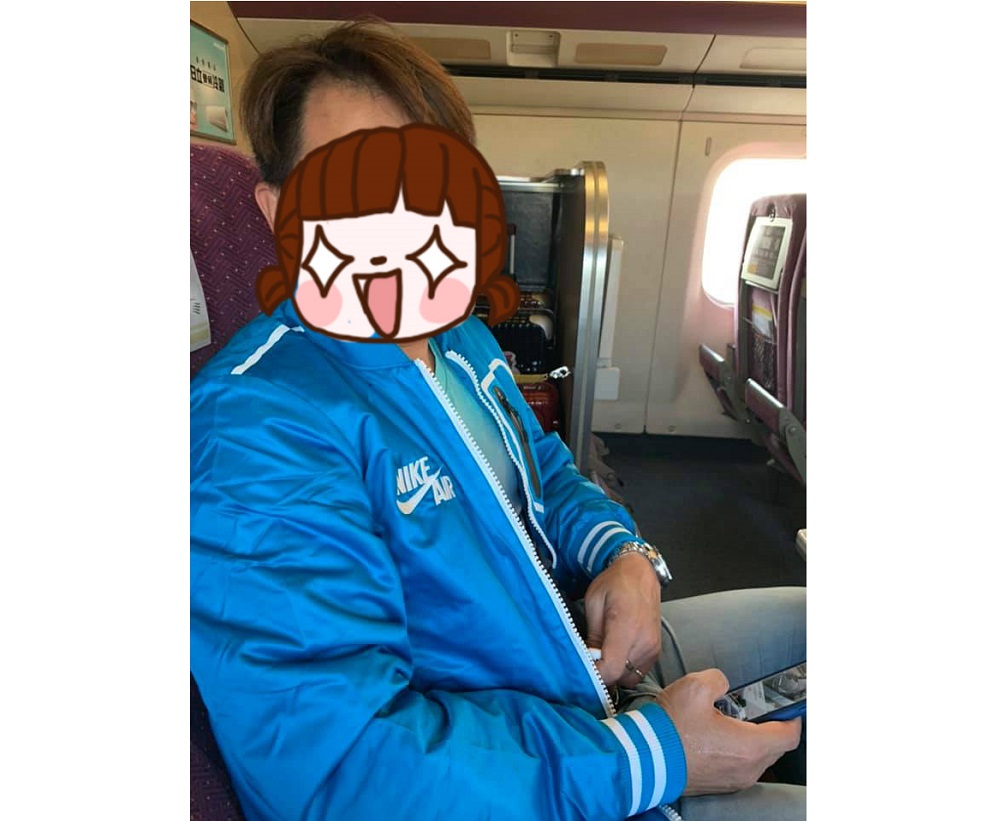 女網友捕獲野生棒球球星「恰恰」彭政閔。 圖／翻攝自臉書社團爆廢公社公開版