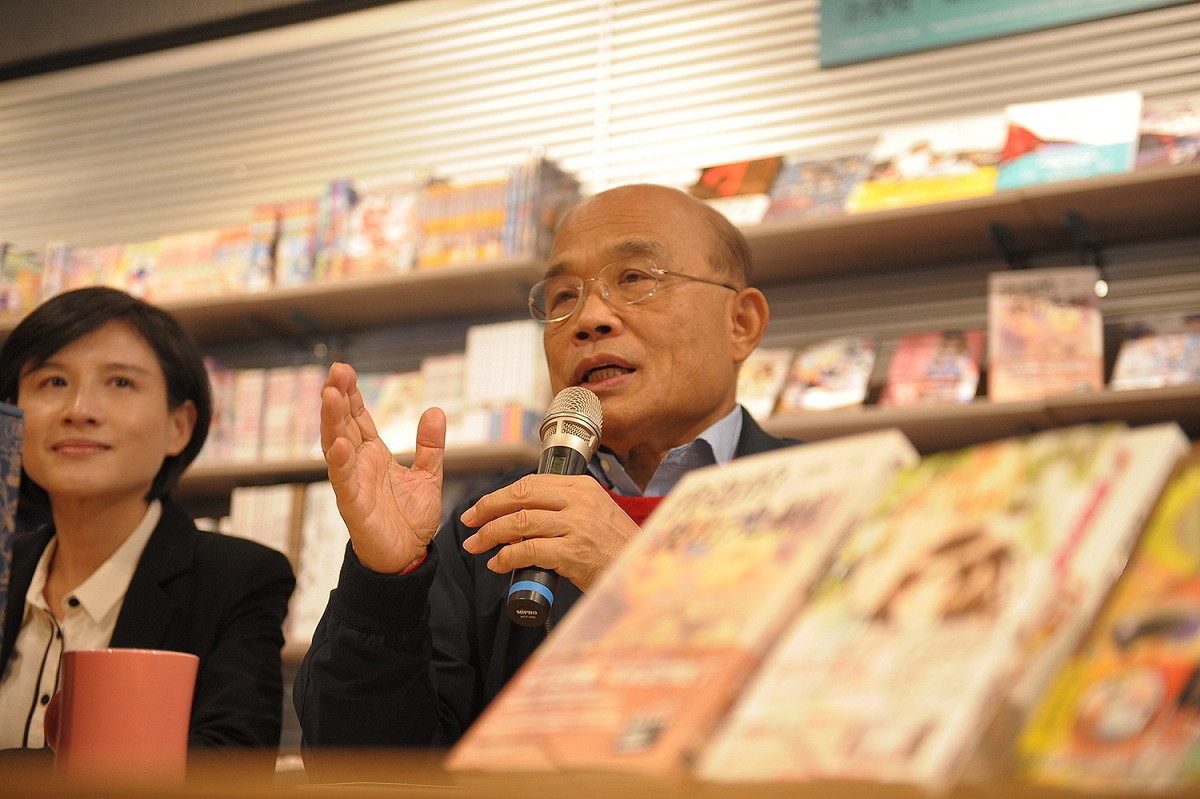 行政院長蘇貞昌今（25）日上午回應，國家安全不容打折也不容有漏洞，因此，對於有國家安全之虞等等，必須要嚴格把關，全世界都一樣。 圖：行政院提供