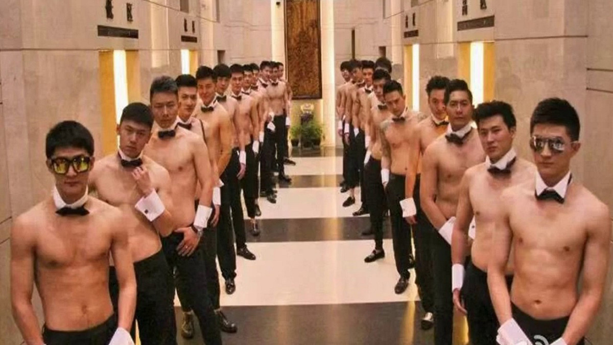 上海著名的女性娛樂場所「白馬會所」。 圖：翻攝自微博