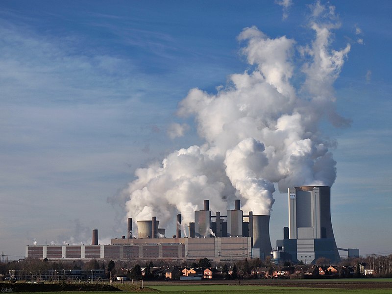 Niederaussem發電廠是德國第2大燃煤發電廠，但目前德國燃煤發電率年年下降，榮景將成過去。 圖：翻攝維基網站