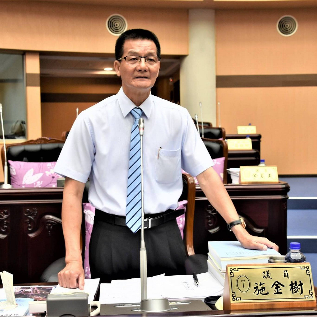 花蓮前民進黨籍議員施金樹。 圖：翻攝自施金樹臉書